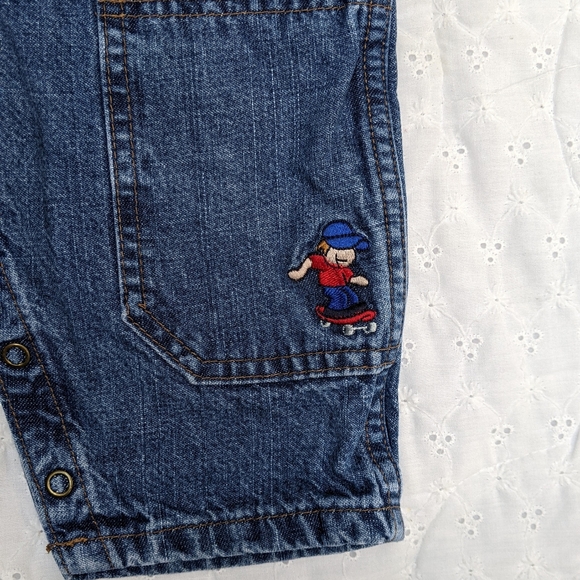 Vintage OshKosh denim overalls - Picture 2 of 4